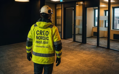 Når stillhet teller: Hvordan CreoNordic og entreprenøren sikrer akustikken hos oppdragsgiver